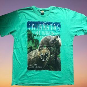 Unisex Brazil T-Shirt from Iguaçu Falls size L